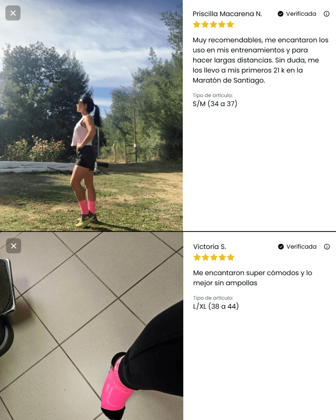 Calcetin Runner de compresion EVOLRUN Rose + Regalos
