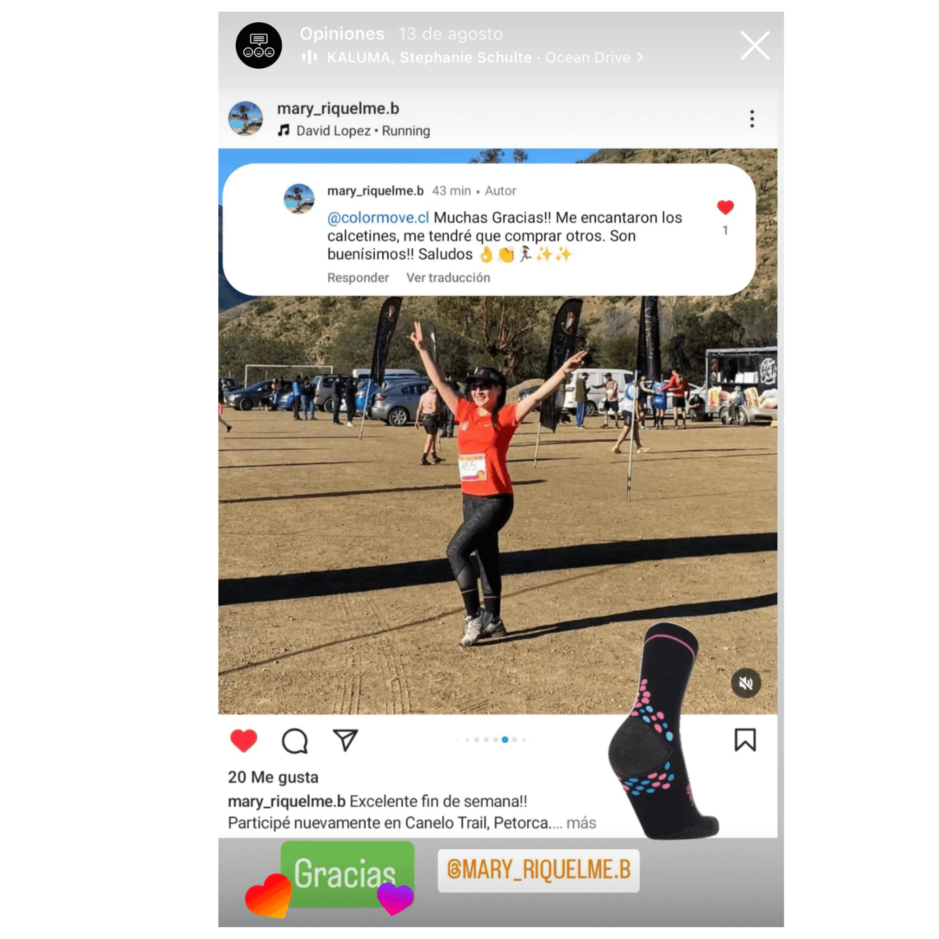 Calcetin Runner de compresion EVOLRUN Black + Regalos