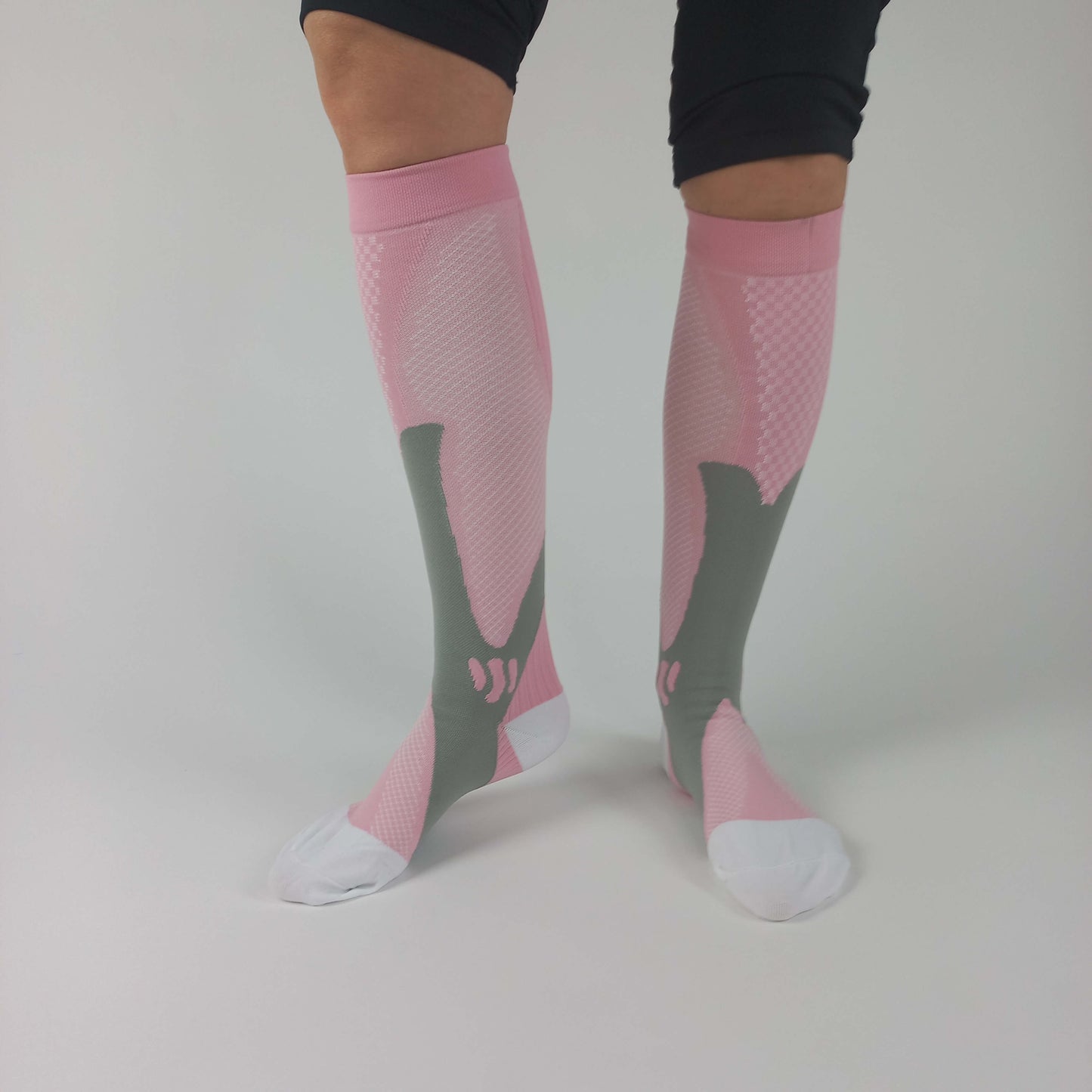Calcetin sport rosado