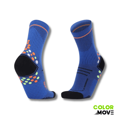 Calcetin Runner de compresion EVOLRUN Blue + Experiencia runner + regalos