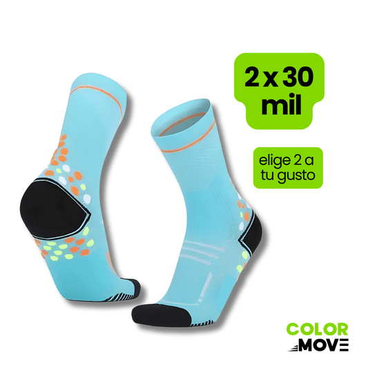 Calcetin Runner de compresion EVOLRUN Calypso + Regalos