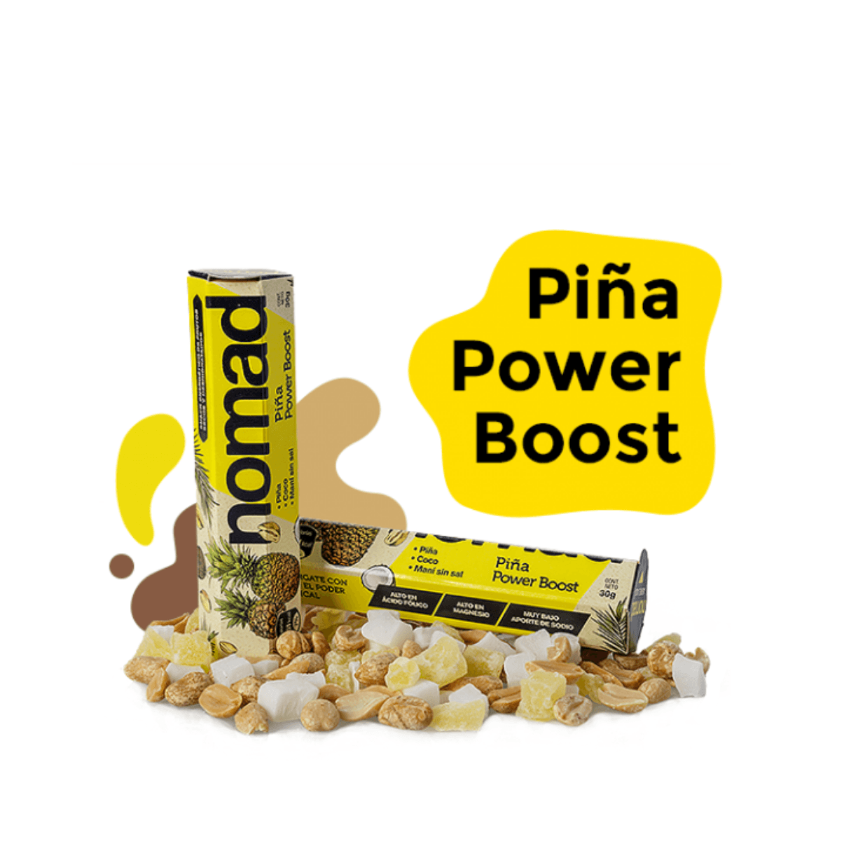 Snack Energetico Piña Power Boost