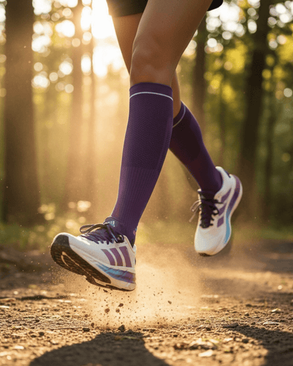 Calcetin Runner de Compresion EVOLUTION Purple + Experiencia runner + regalos