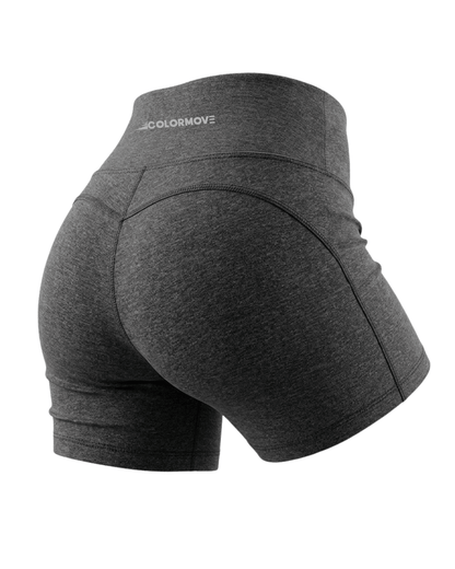 Calza Running Pro Compress Grafito Corta