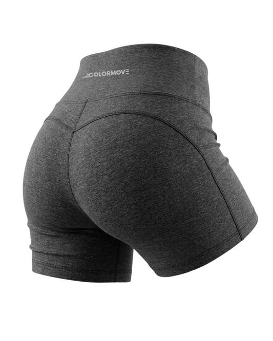 Calza Running Pro Compress Grafito Corta