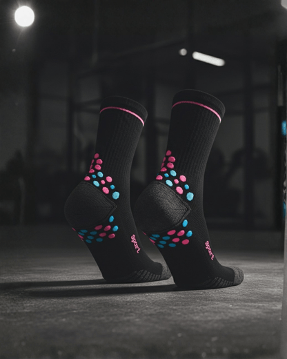 Calcetin Runner de compresion EVOLRUN Black + Regalos