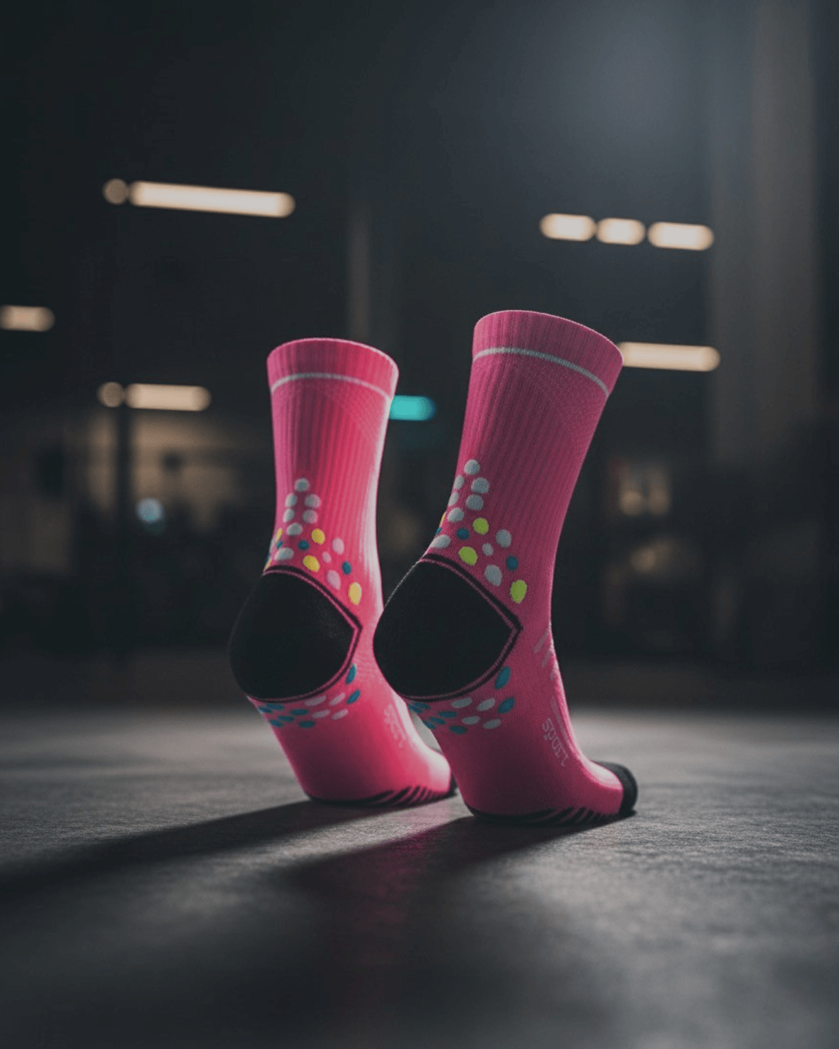 Calcetin Runner de compresion EVOLRUN Rose + Regalos