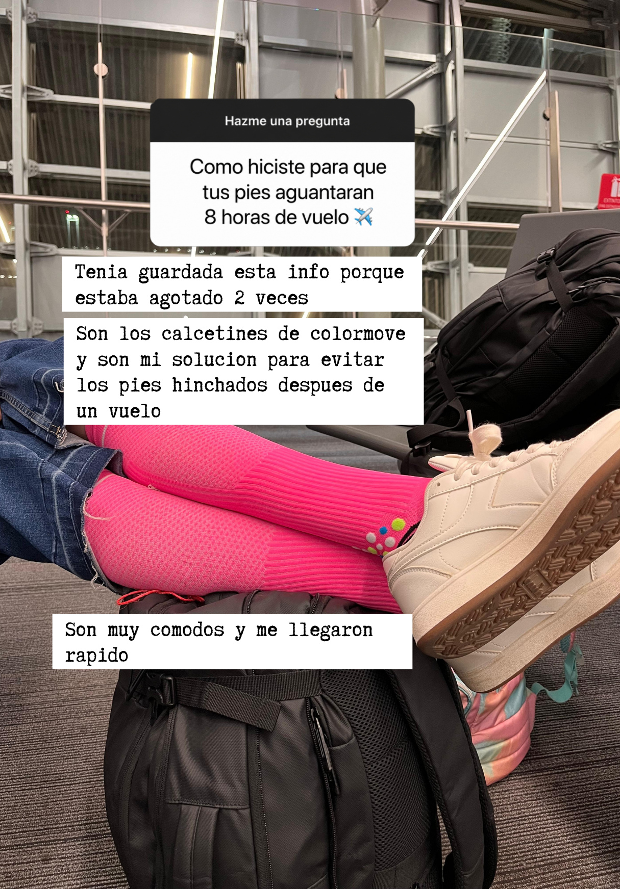 Calcetin Runner de Compresion EVOLUTION Rose + Regalos