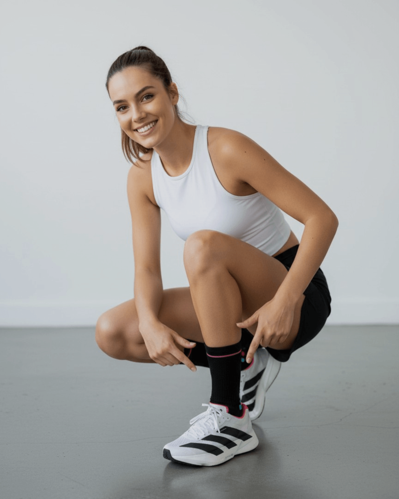 Calcetin Runner de compresion EVOLRUN Black + Regalos