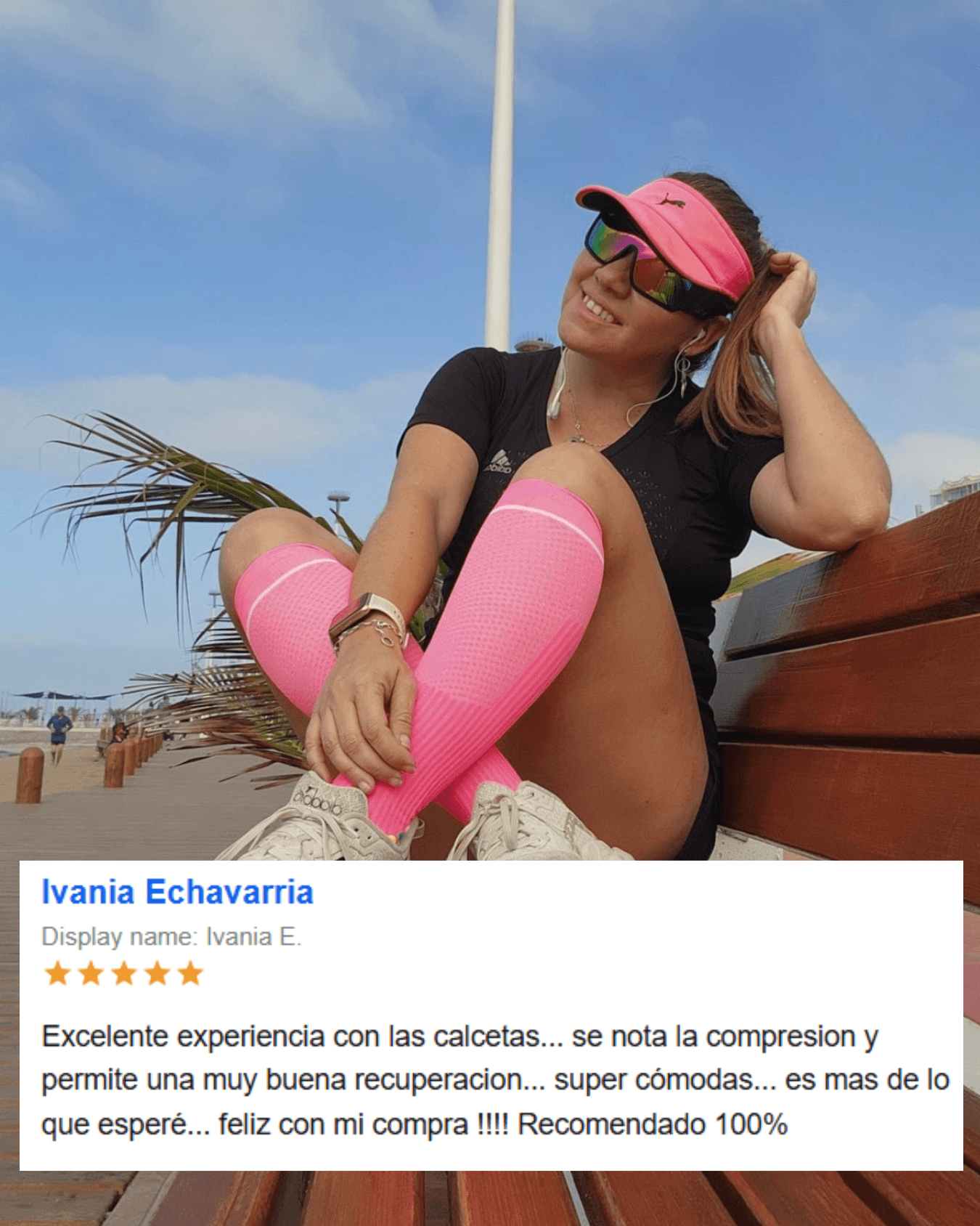 Calcetin Runner de Compresion EVOLUTION Pink + Regalos