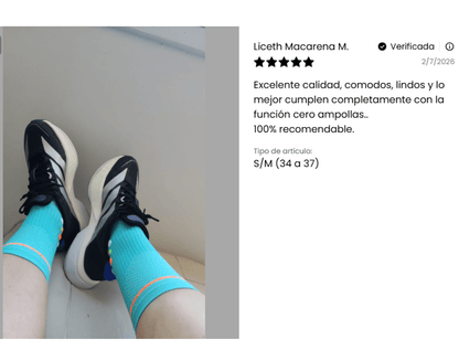 Calcetin Runner de compresion EVOLRUN Calypso + Regalos