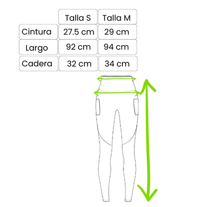 Calza Running Pro c/bolsillos