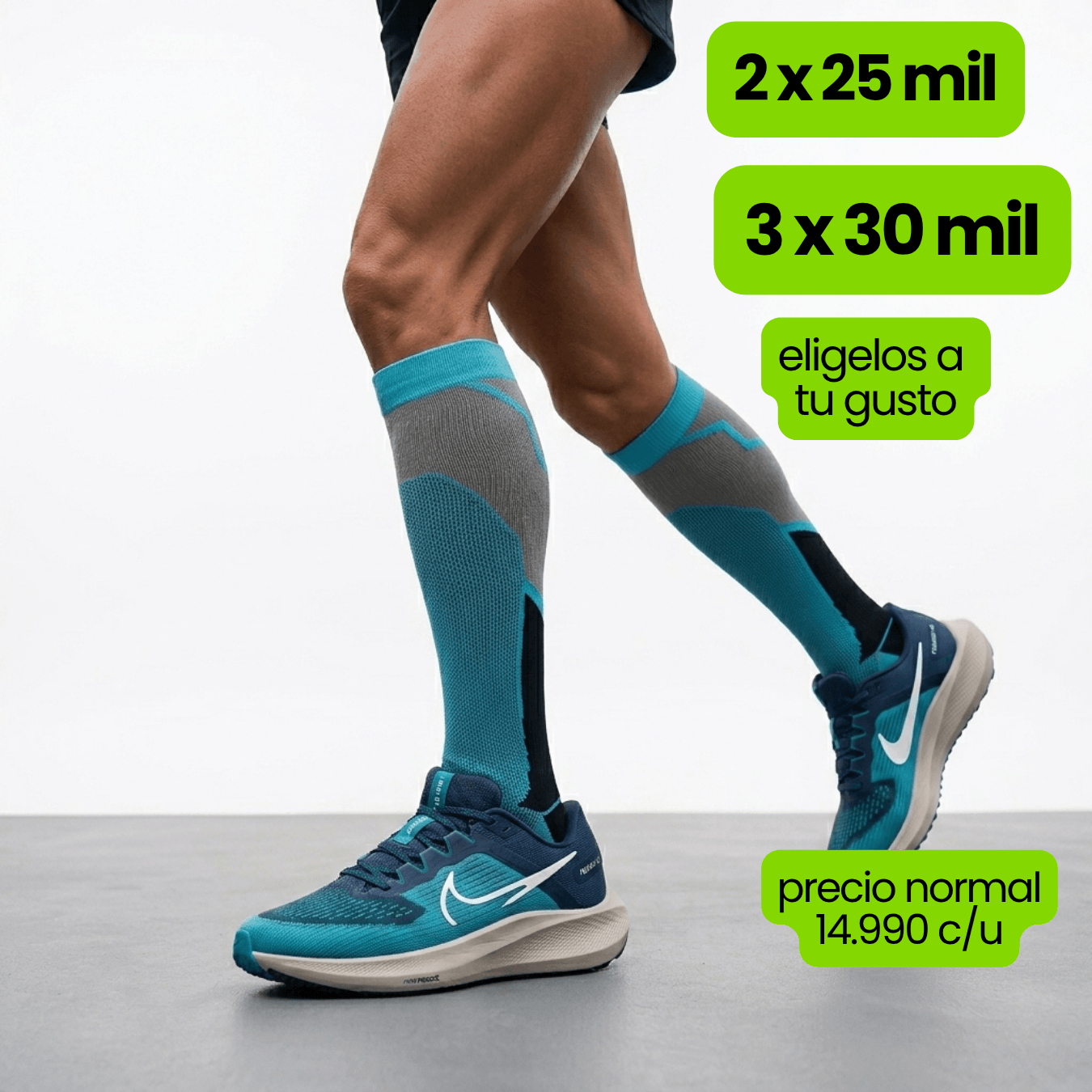 Calcetin Compresion Runmove Geo